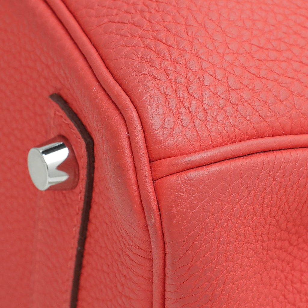 Hermes Rouge Tomate Birkin 30 Bag