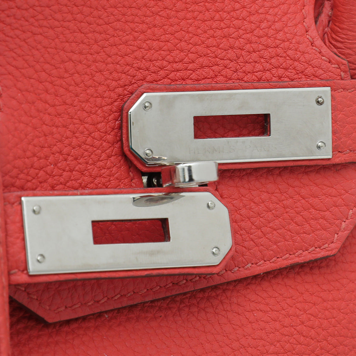 Hermes Rouge Tomate Birkin 30 Bag