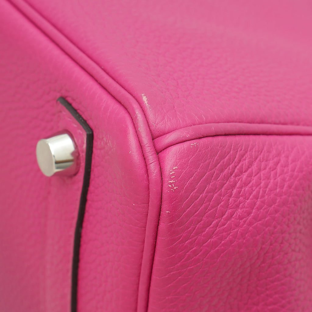 Hermes Rose Poupre Birkin 25 Bag