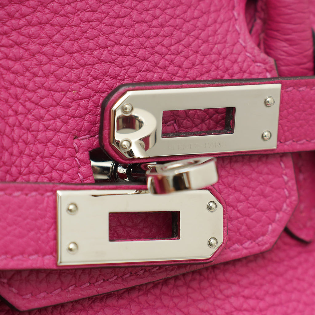 Hermes Rose Poupre Birkin 25 Bag