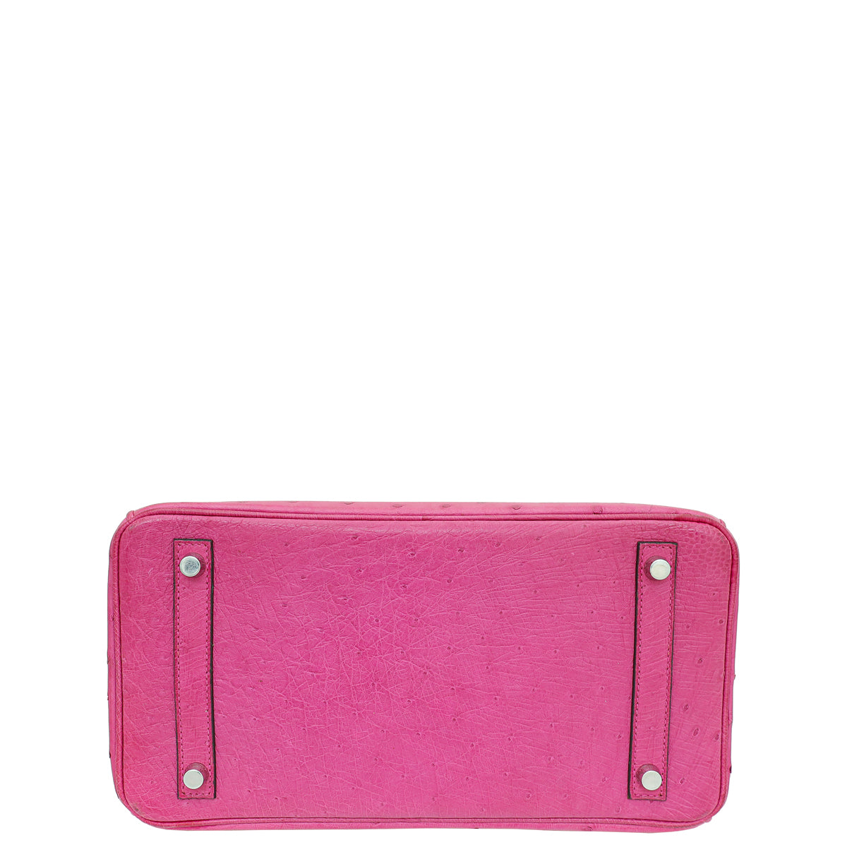 Hermes Fuchsia Ostrich Birkin 30 Bag