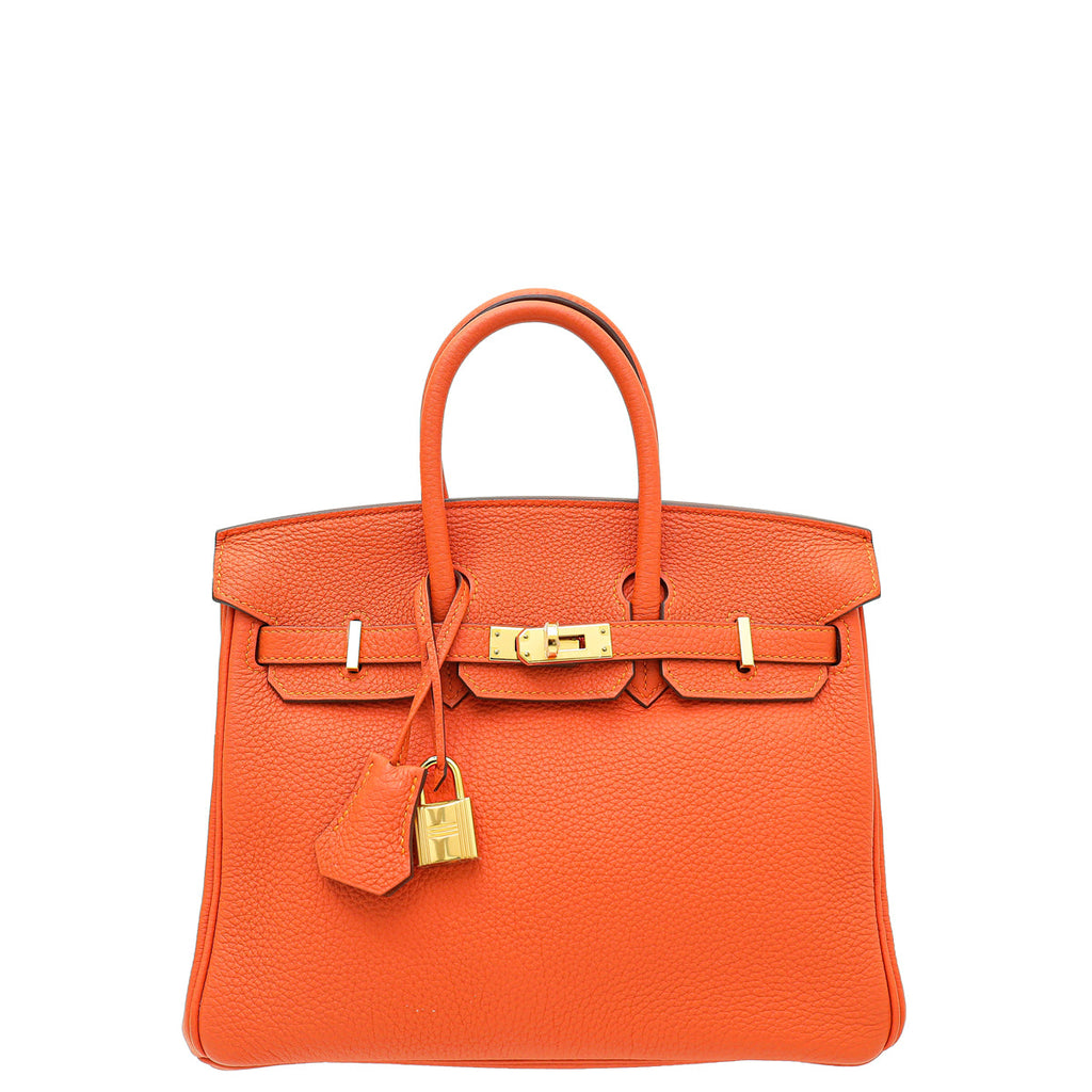 Hermes Feu Retourne Birkin 25 Bag