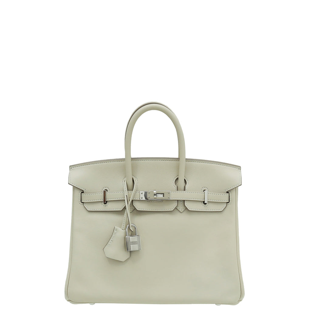 Hermes Craie Swift Birkin 25 Bag