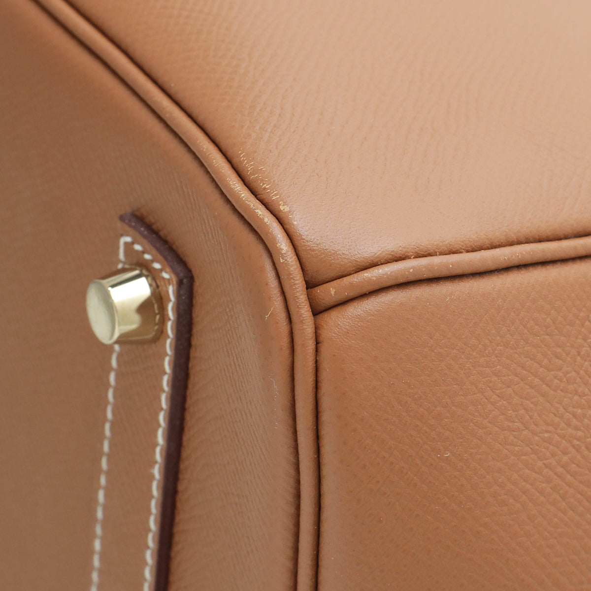 Hermes Gold Birkin 35 Bag