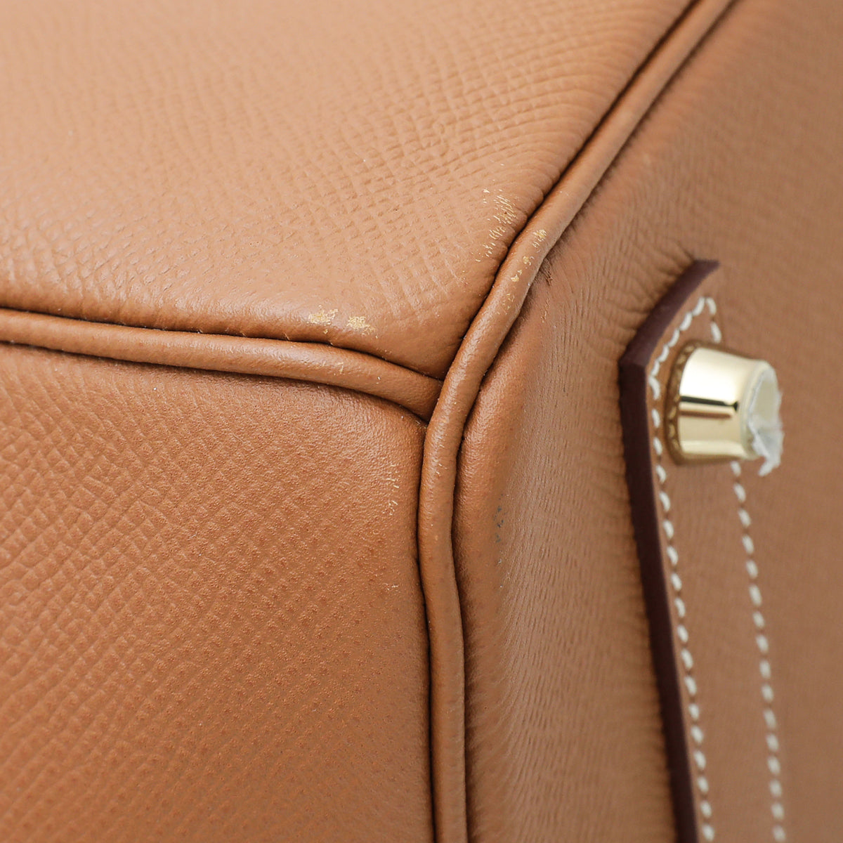 Hermes Gold Birkin 35 Bag