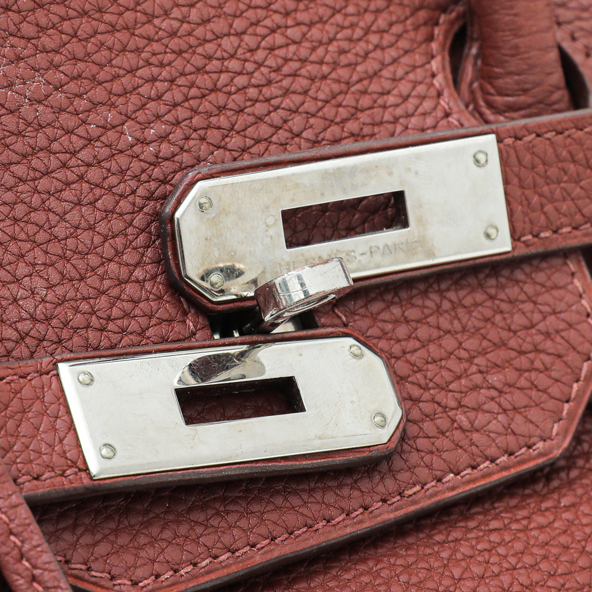 Hermes Cuivre Birkin 35 Bag