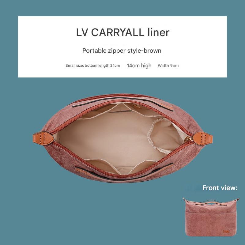 Organiser Insert fit for Louis Vuitton Carryall - With Zipper / Vanity Case