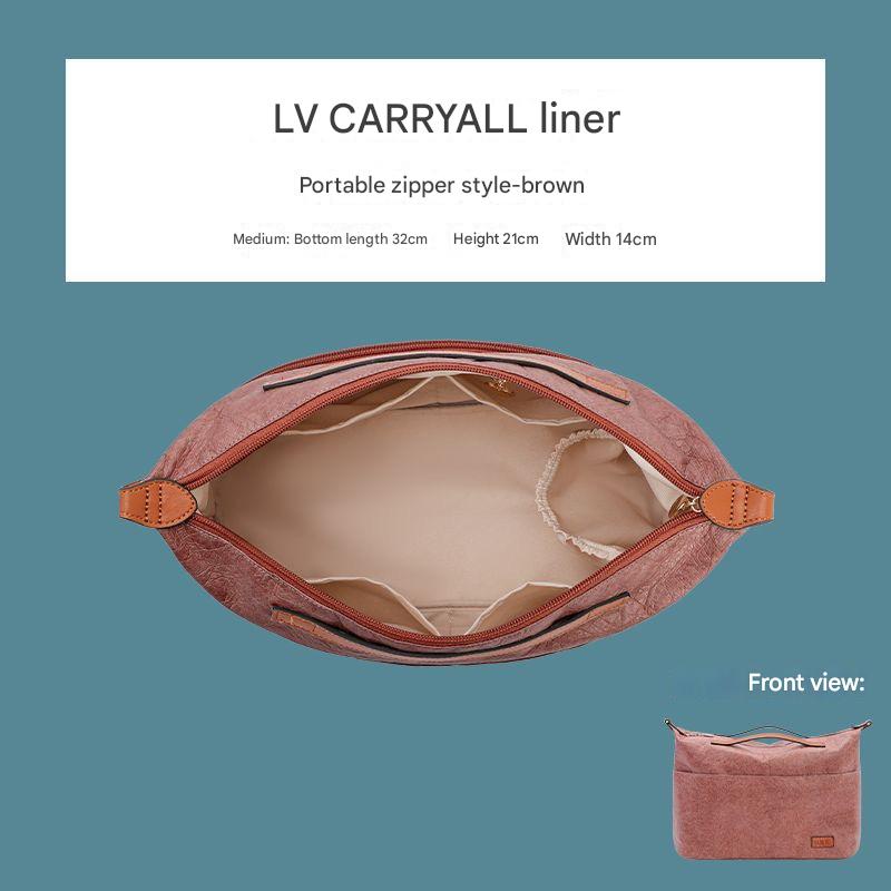 Organiser Insert fit for Louis Vuitton Carryall - With Zipper / Vanity Case