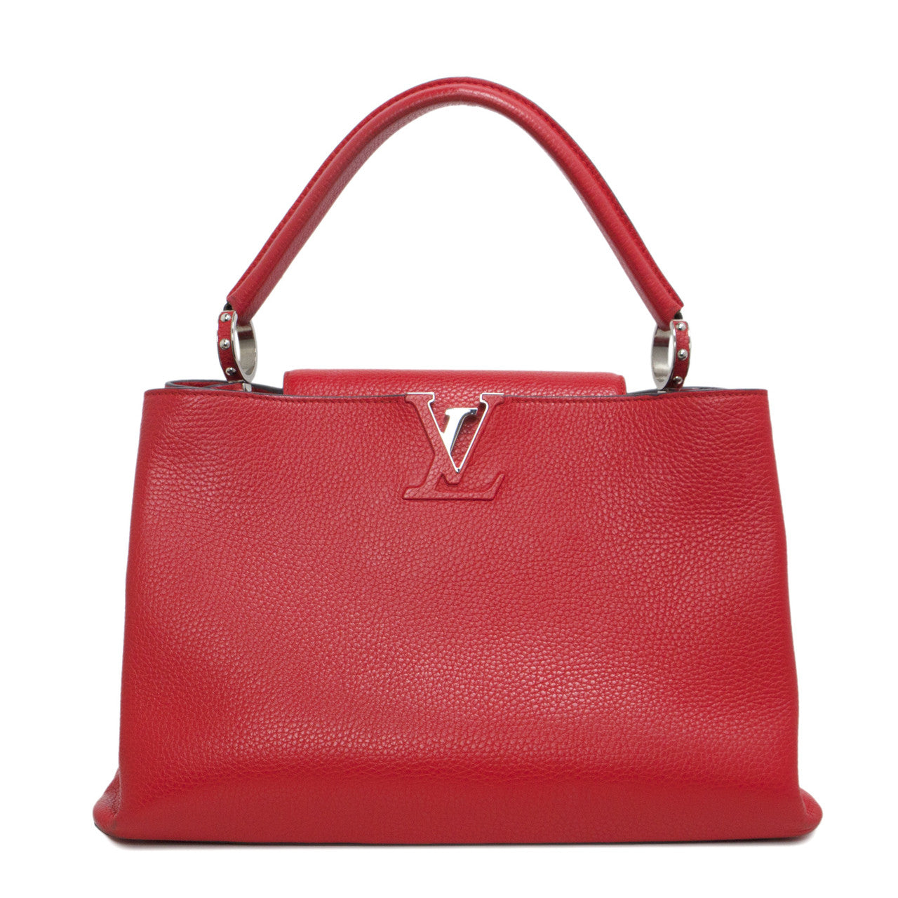 Louis Vuitton Taurillon Leather Capucines  MM