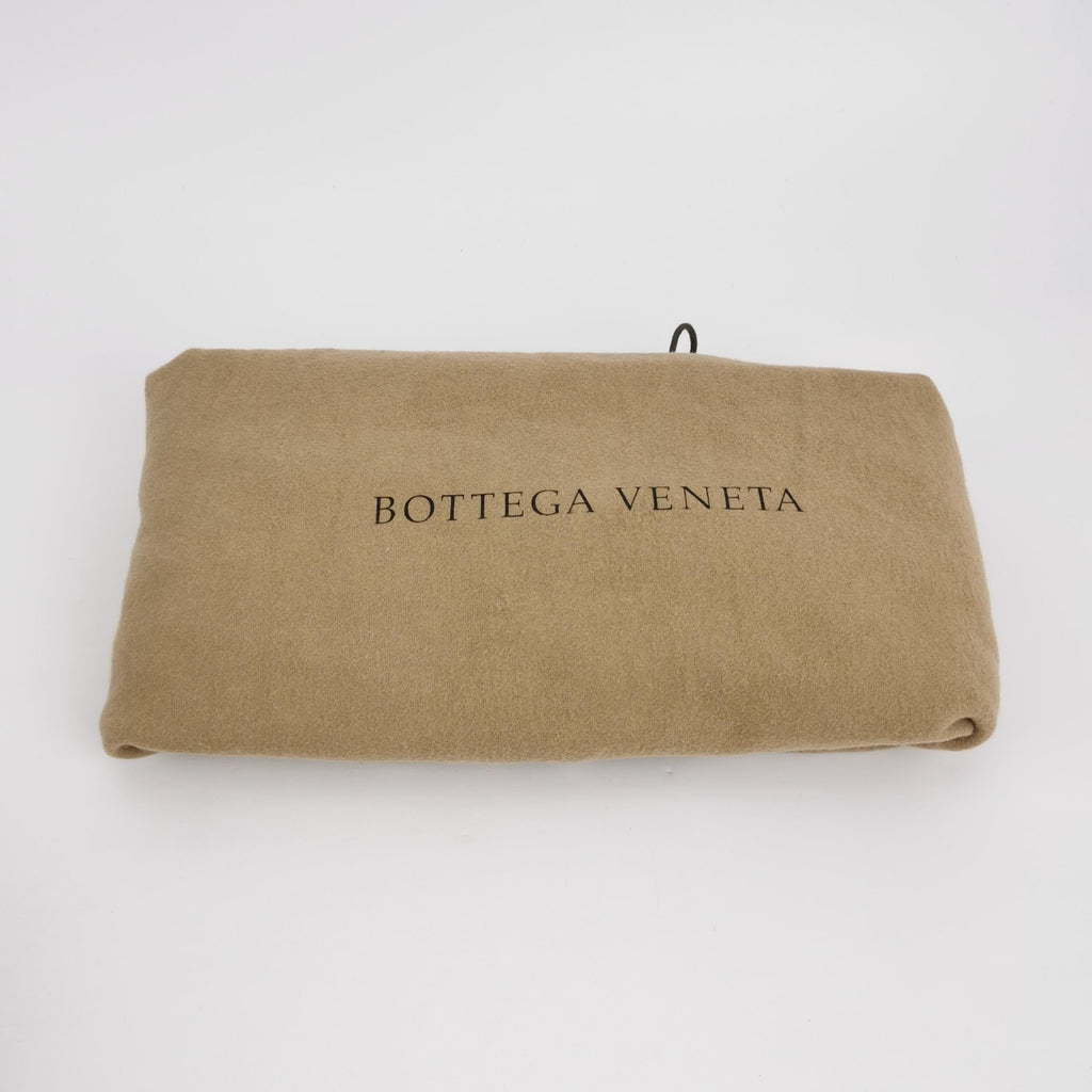 Bottega Veneta Veneta Hobo Dark Grey Leather Bag Maxi 55cm
