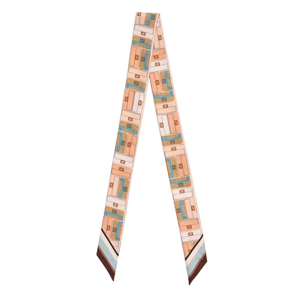 Fendi Silk Wrappy Bandeau