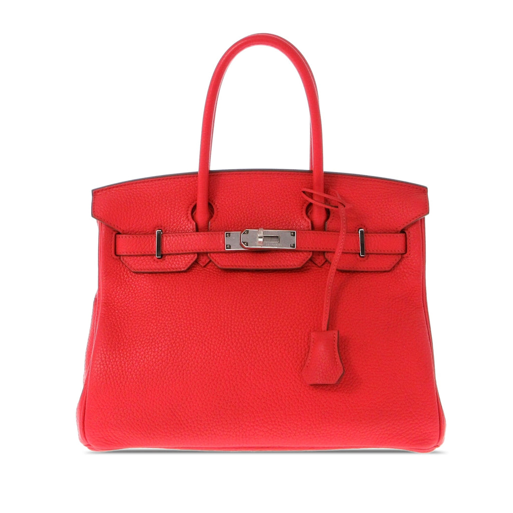 Hermes Clemence Birkin Retourne 30 Handbag