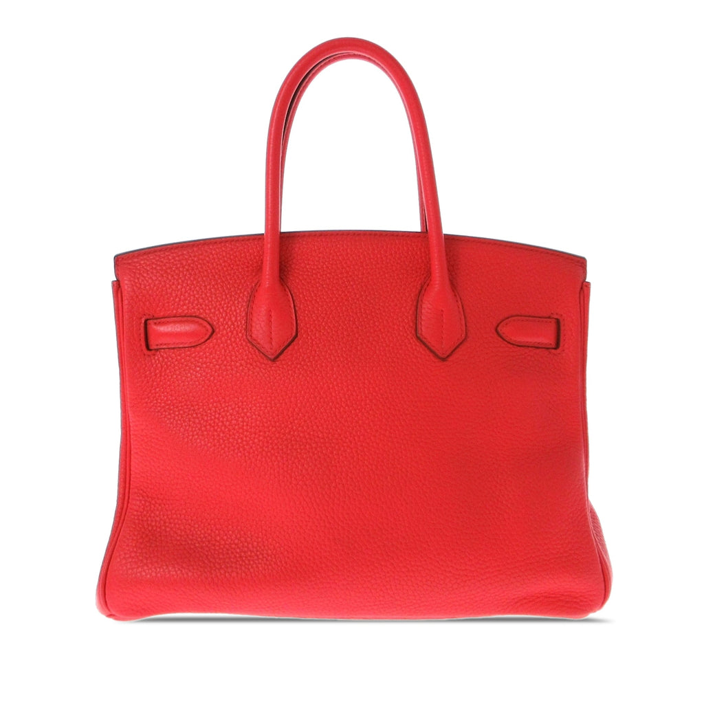 Hermes Clemence Birkin Retourne 30 Handbag
