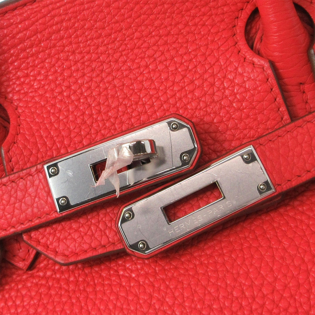 Hermes Clemence Birkin Retourne 30 Handbag