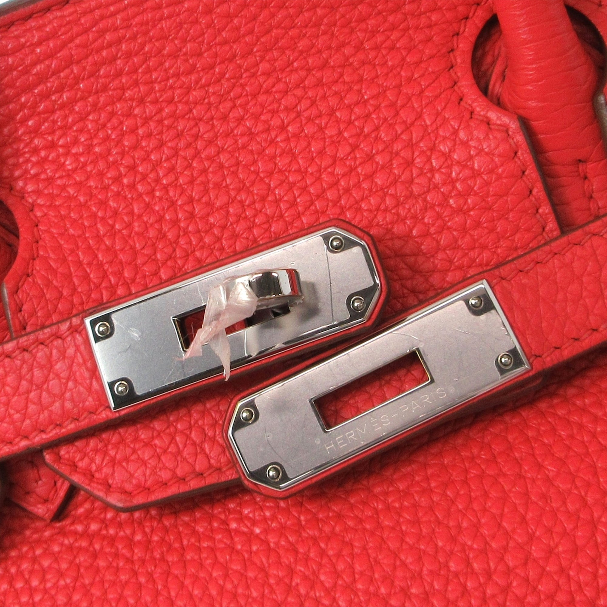 Hermes Clemence Birkin Retourne 30 Handbag