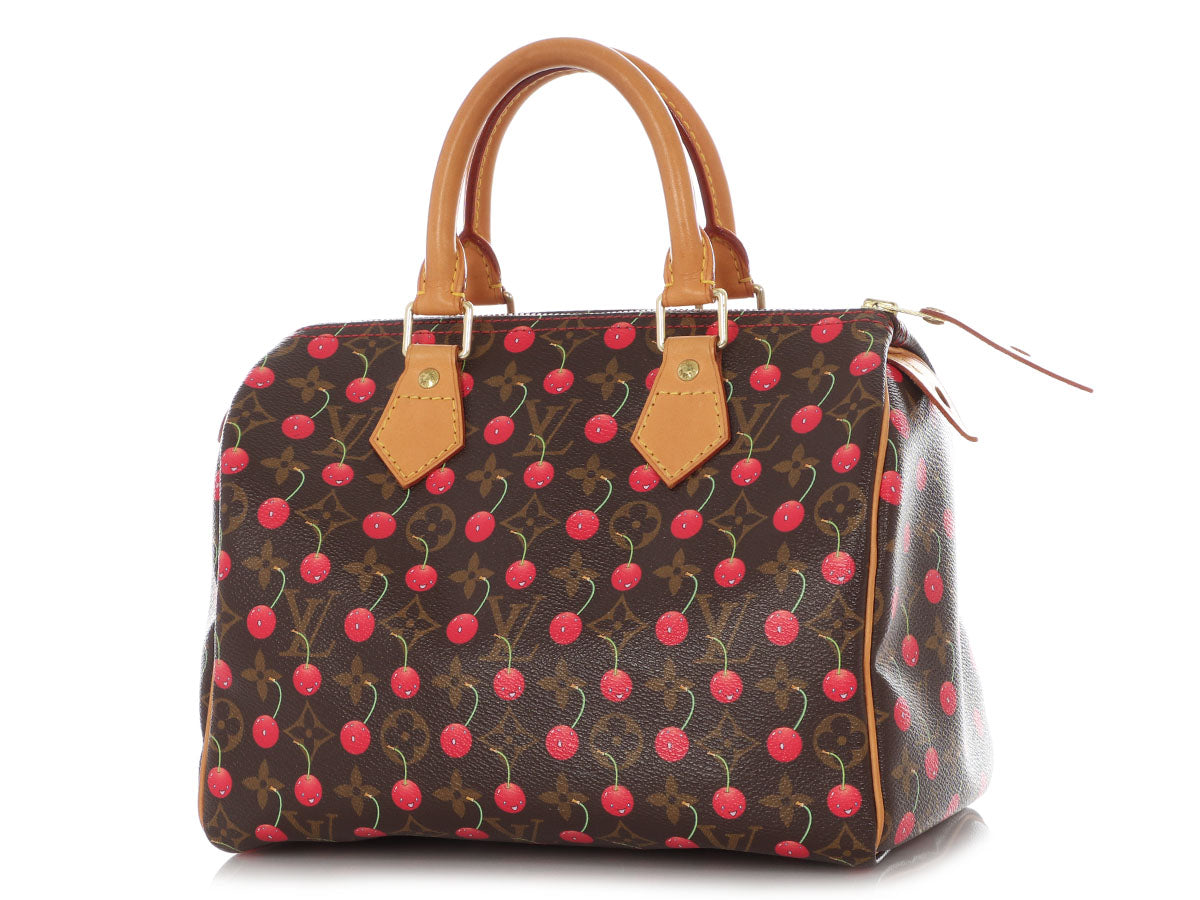 Louis Vuitton Monogram Cerises Speedy 25