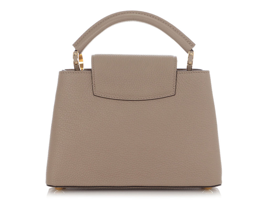 Louis Vuitton Galet Taurillon Capucines PM