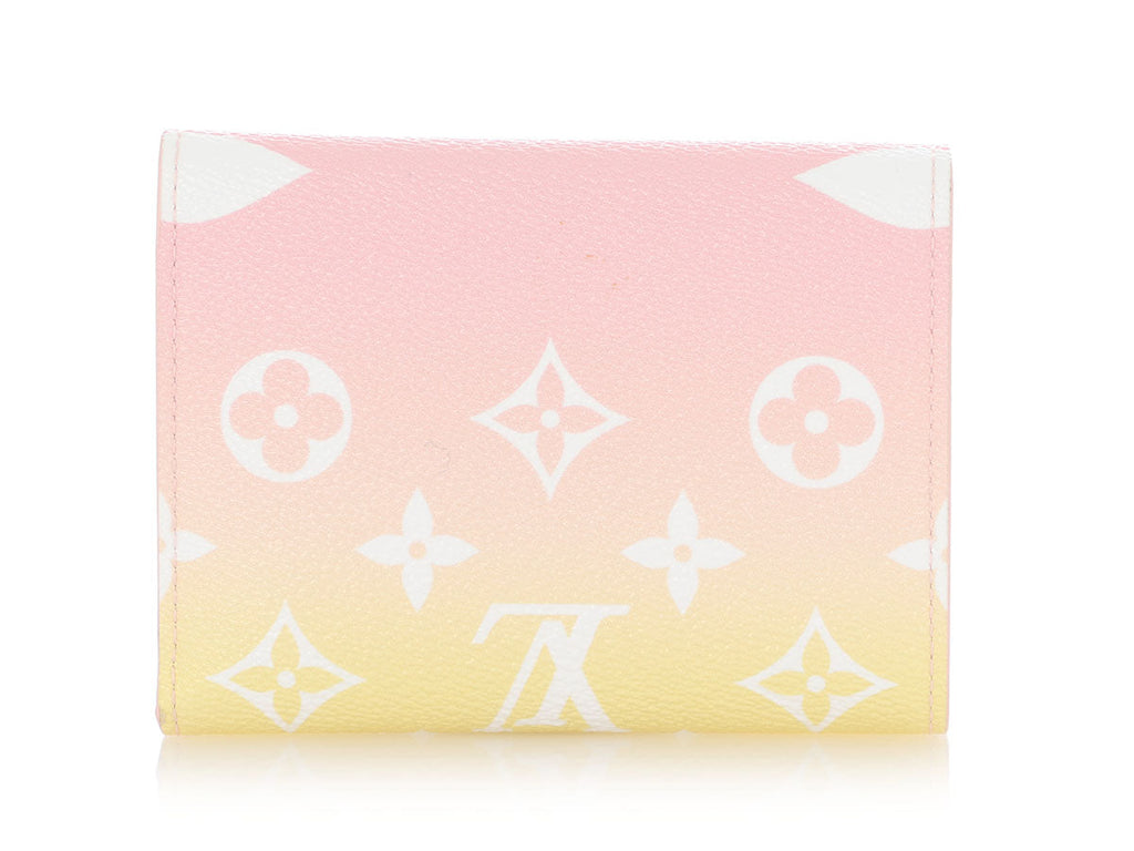 Louis Vuitton Pink and Yellow By the Pool Victorine Wallet