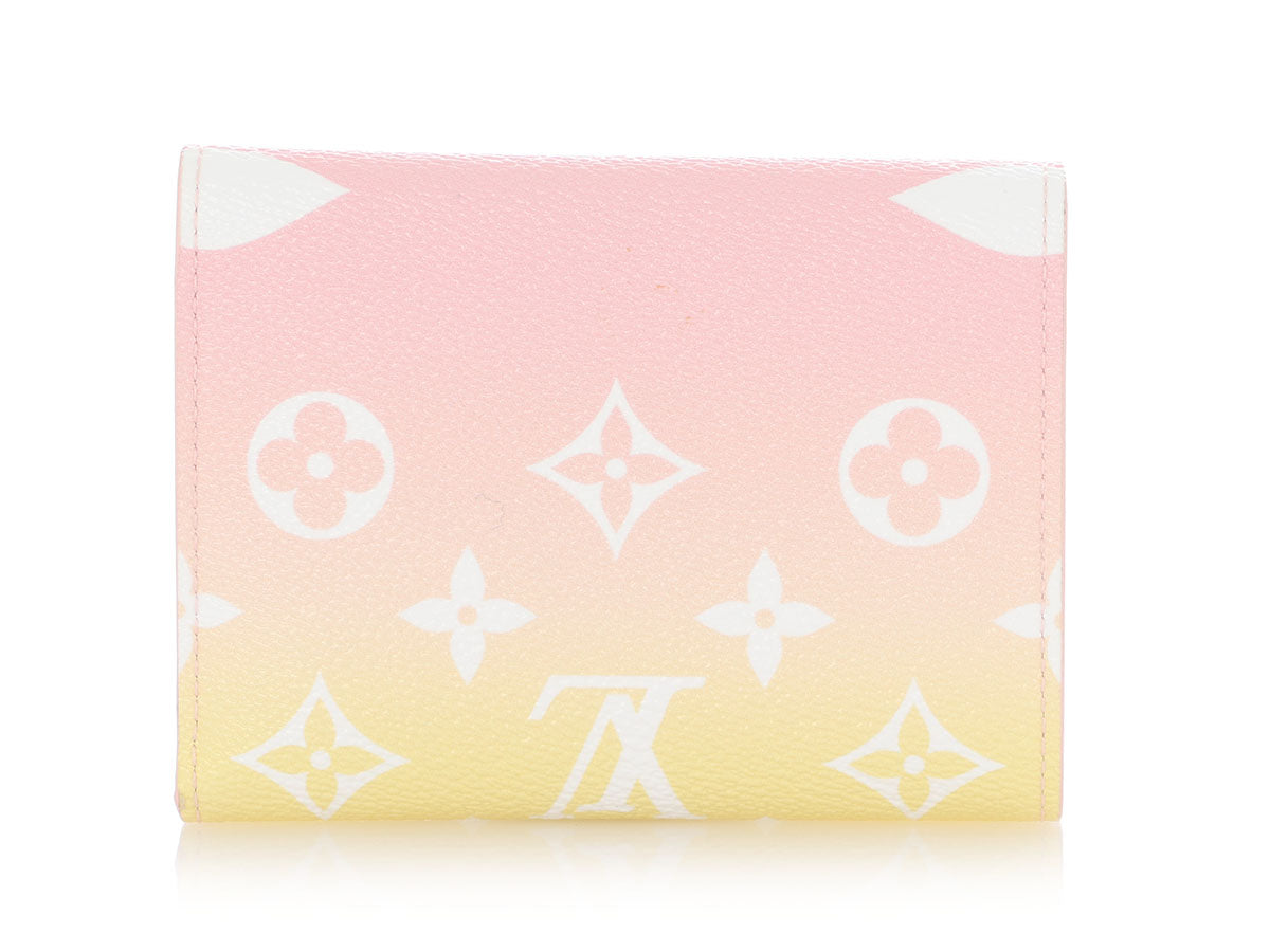 Louis Vuitton Pink and Yellow By the Pool Victorine Wallet
