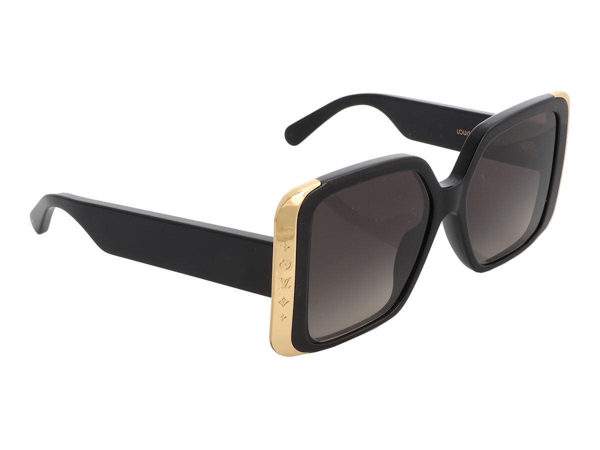 Louis Vuitton Black LV Moon Square Sunglasses