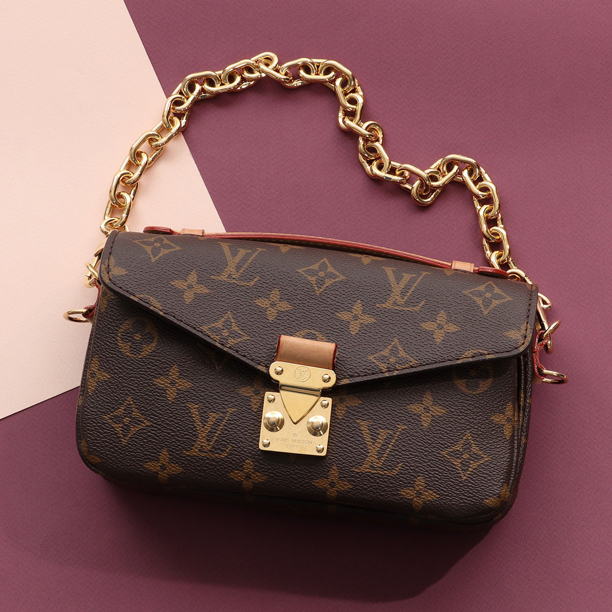 Louis Vuitton Monogram East West Pochette Métis