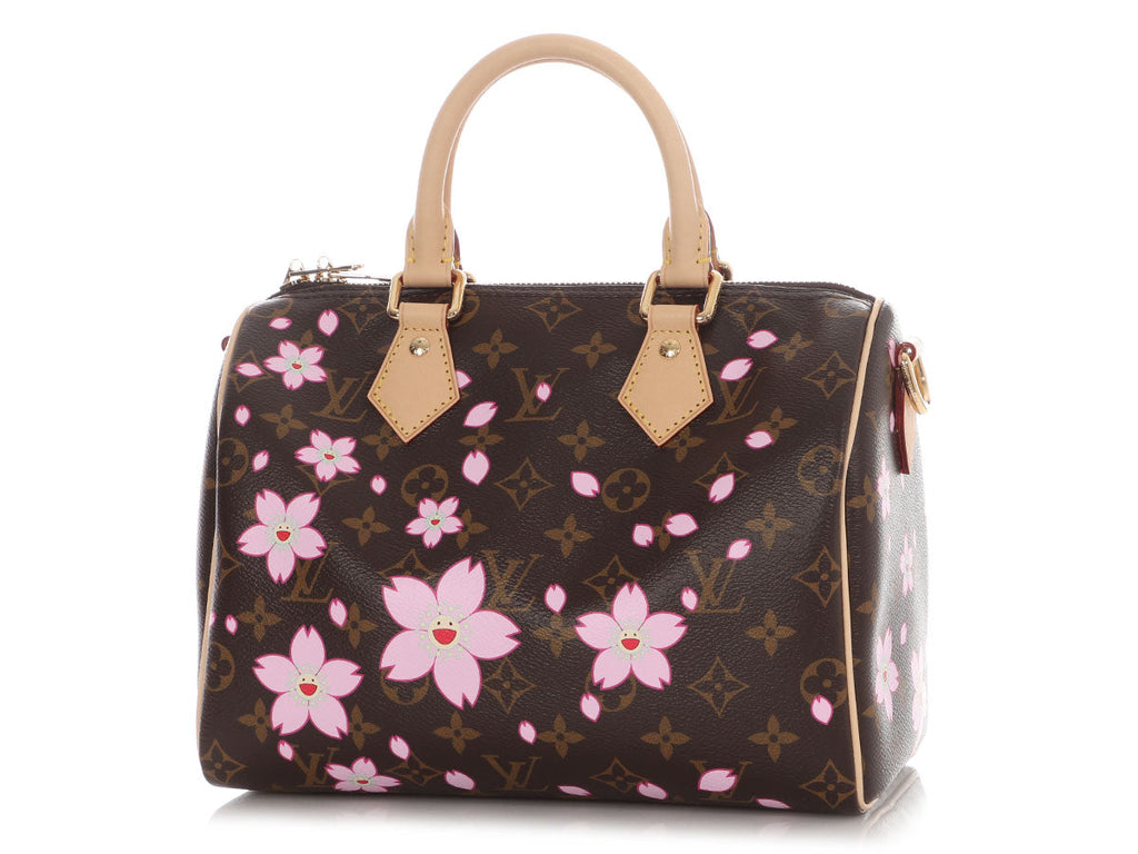 Louis Vuitton LV x TM Cherry Blossoms Speedy 25