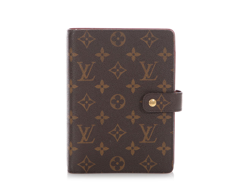 Louis Vuitton Medium Monogram Ring Agenda Cover