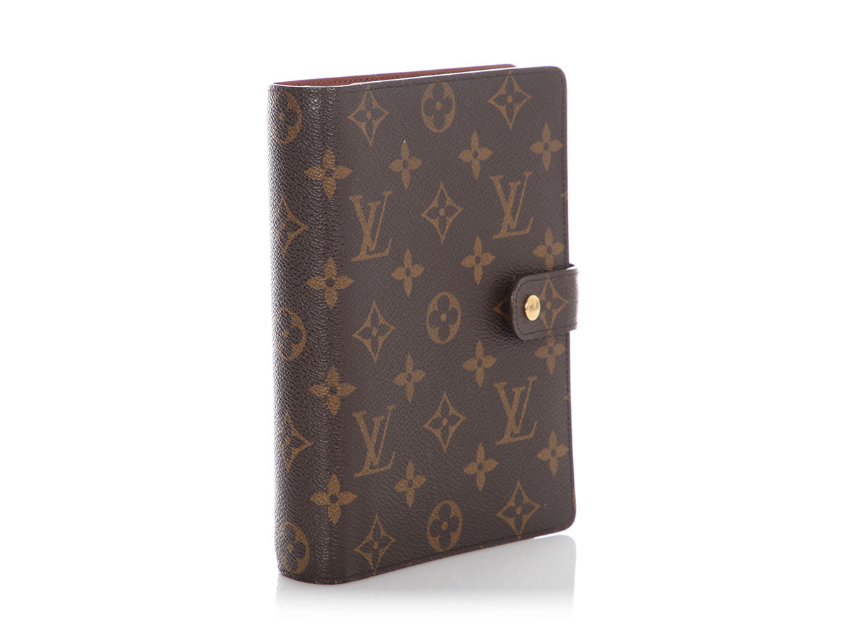 Louis Vuitton Medium Monogram Ring Agenda Cover
