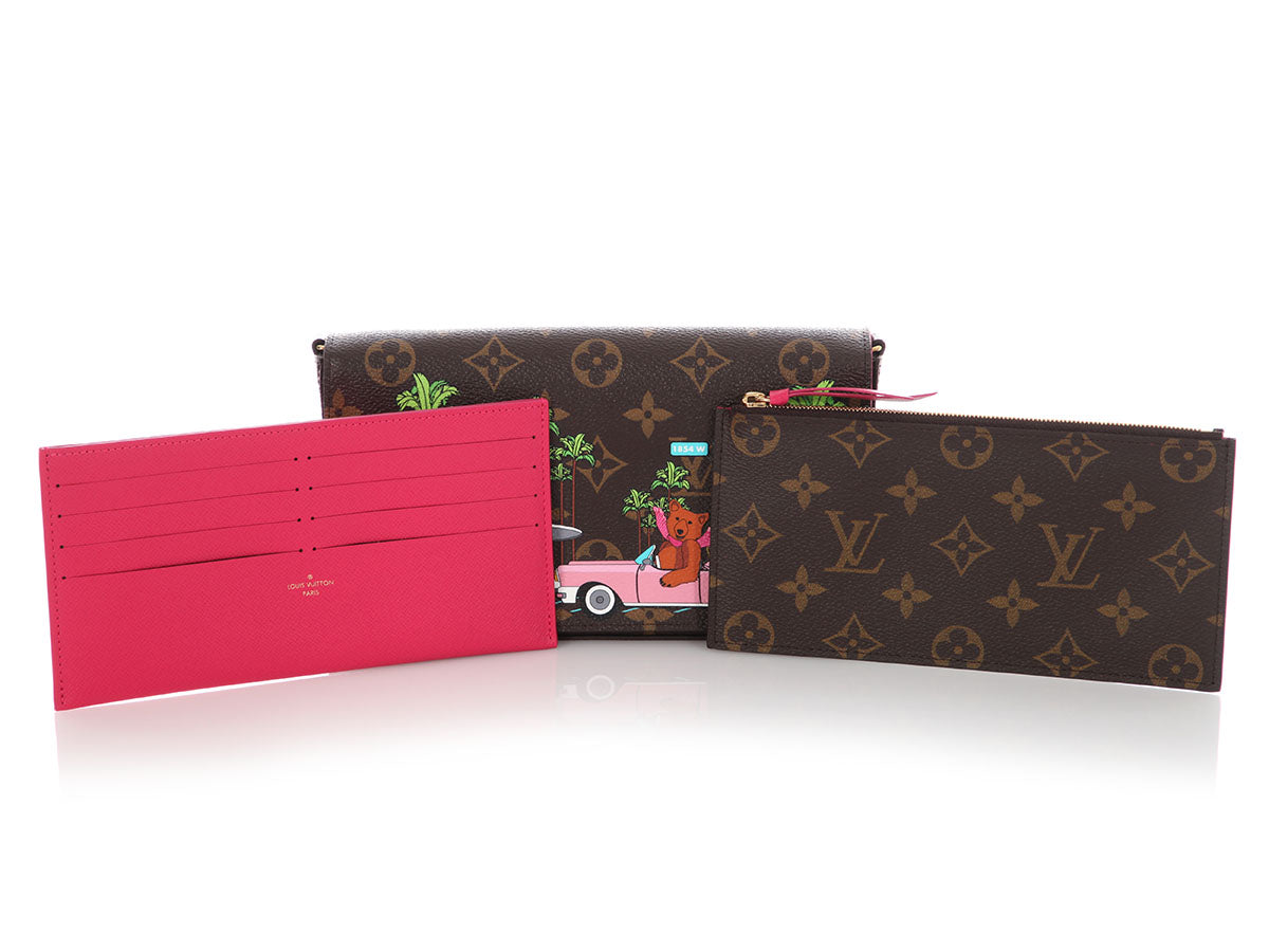 Louis Vuitton 2021 Monogram Christmas Animation Hollywood Félicie Pochette