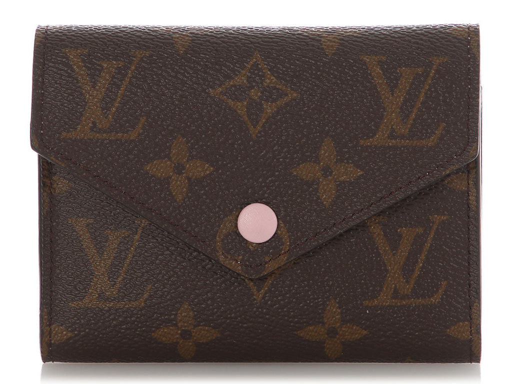Louis Vuitton Monogram and Rose Ballerine Victoria Wallet