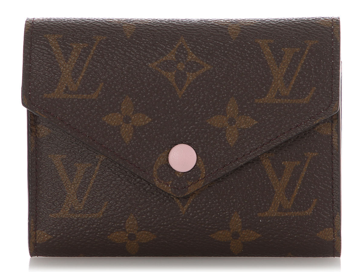 Louis Vuitton Monogram and Rose Ballerine Victoria Wallet