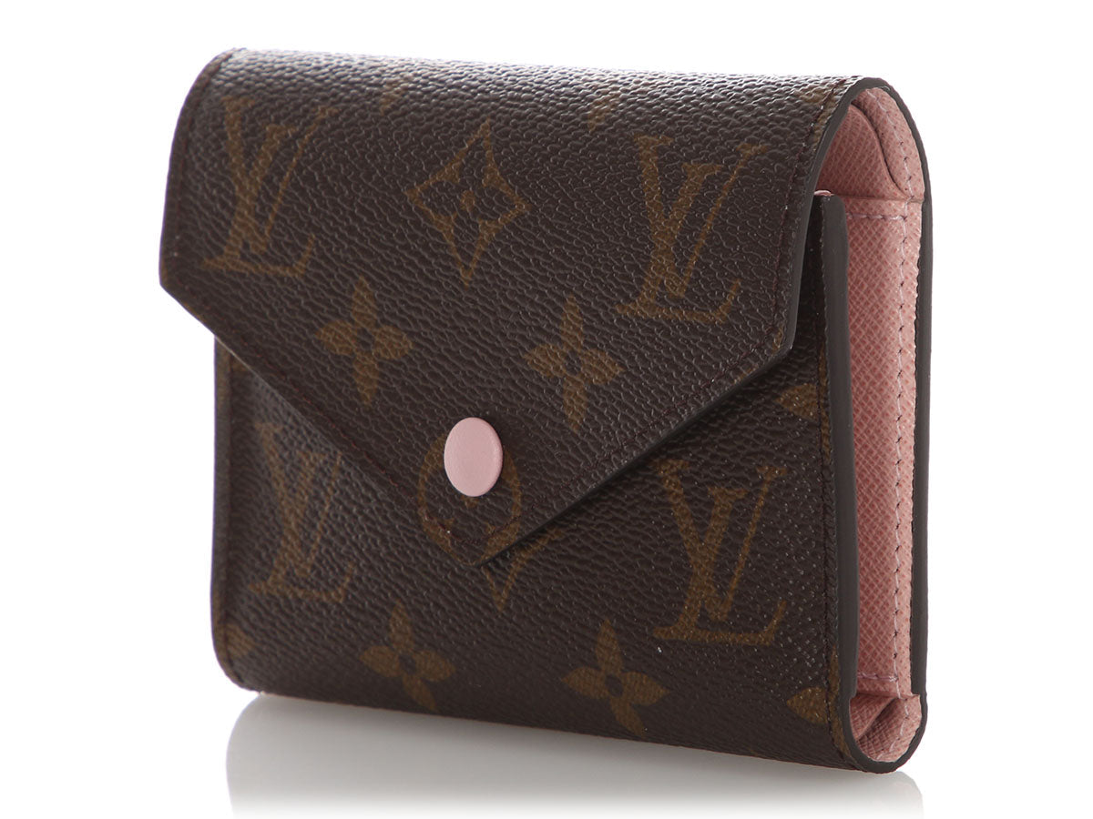 Louis Vuitton Monogram and Rose Ballerine Victoria Wallet