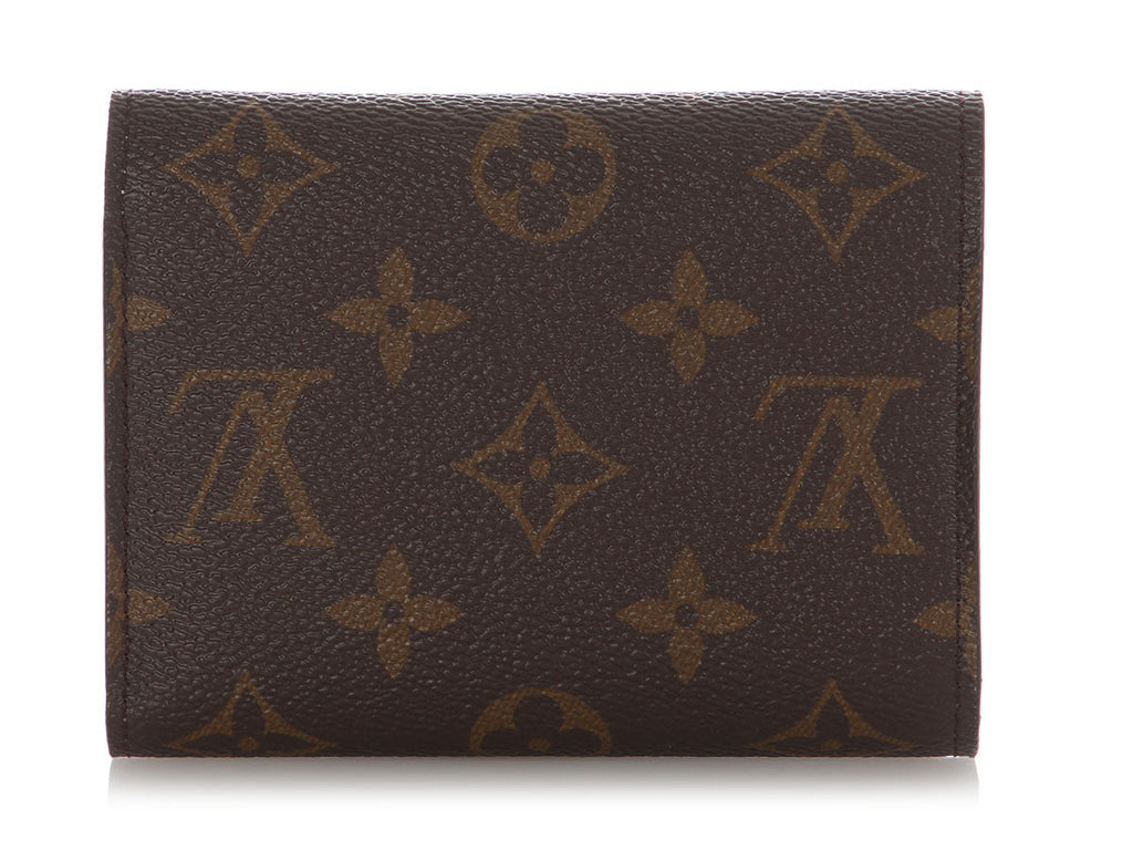 Louis Vuitton Monogram and Rose Ballerine Victoria Wallet