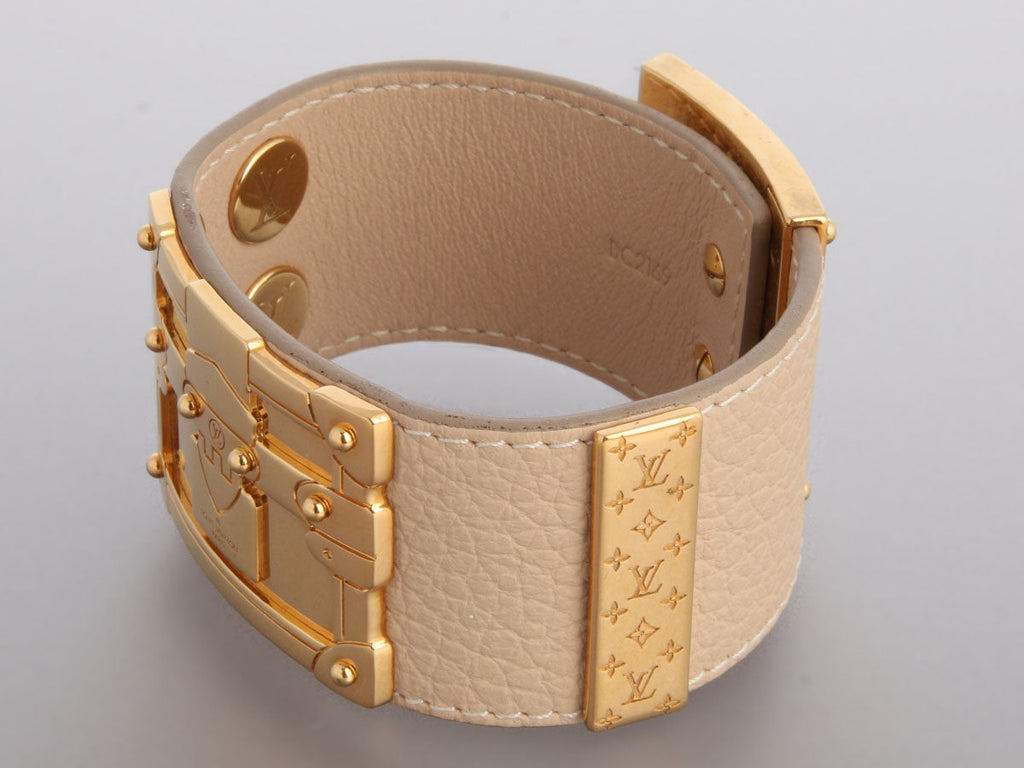 Louis Vuitton Beige So LV Cuff