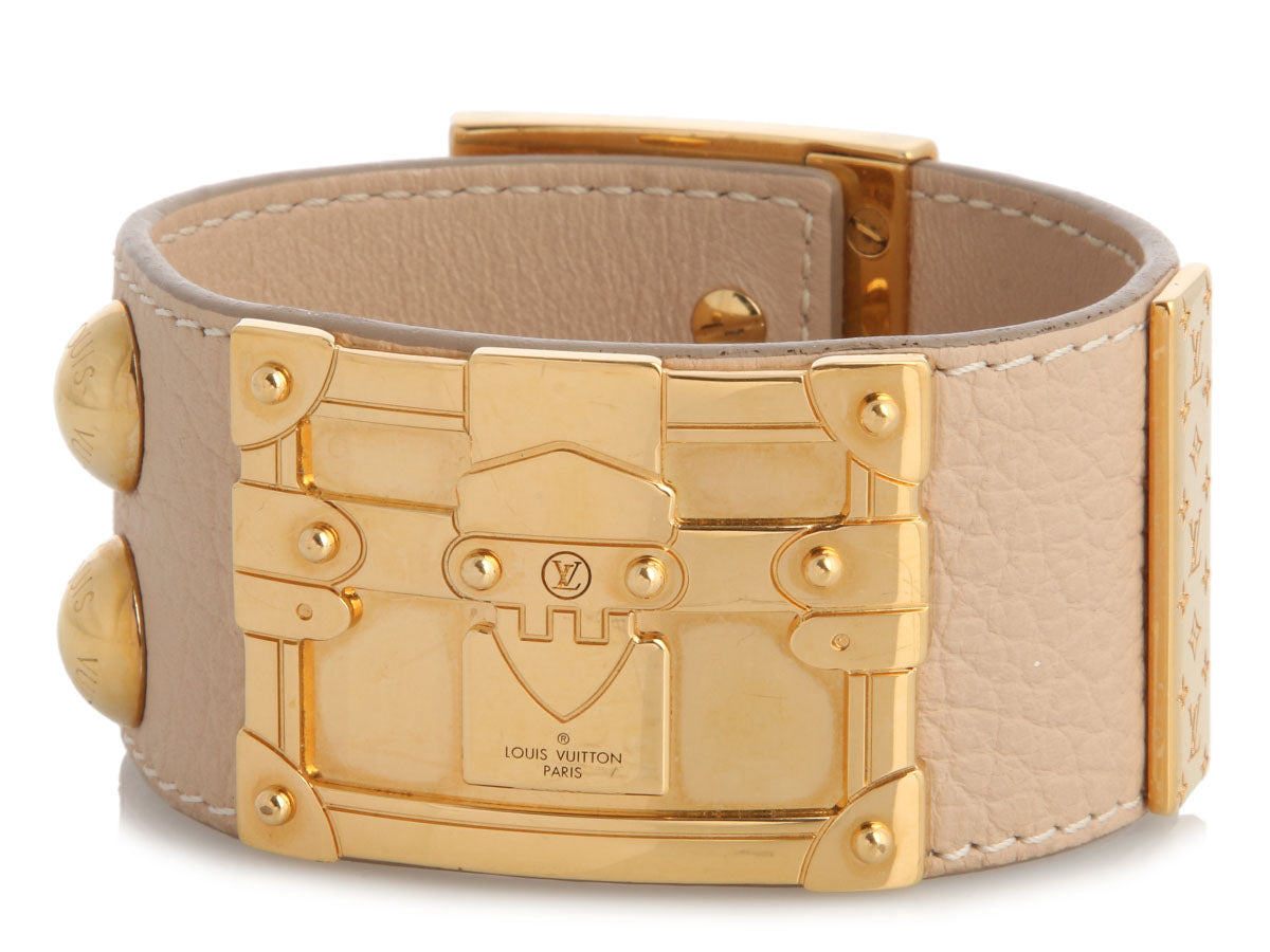 Louis Vuitton Beige So LV Cuff