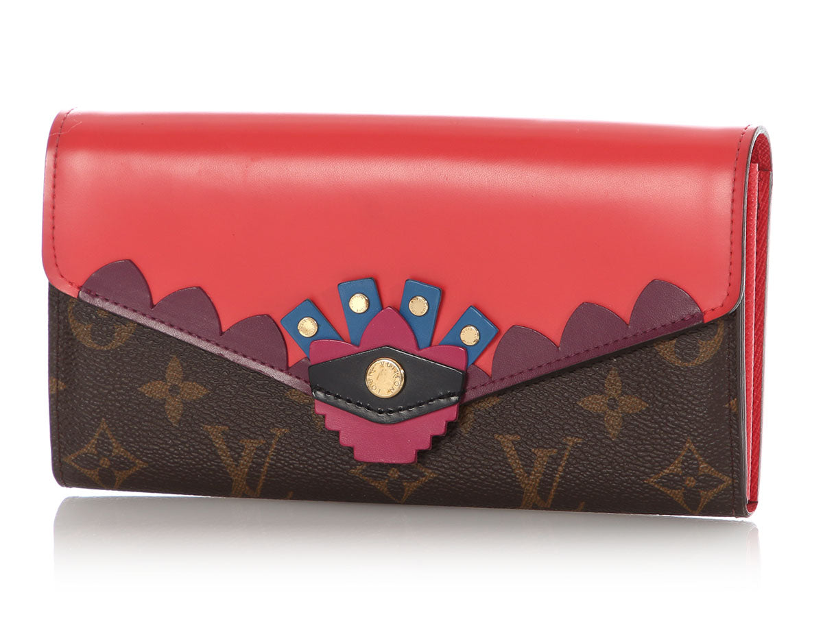 Louis Vuitton Monogram Totem Sarah Wallet