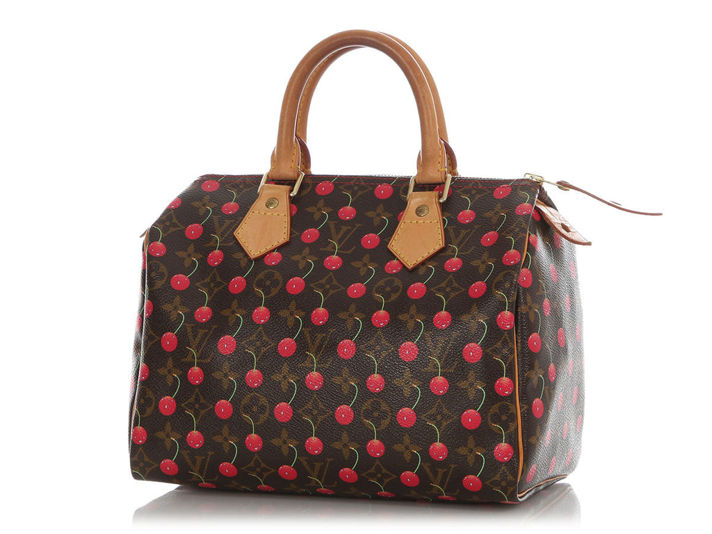 Louis Vuitton Monogram Cerises Speedy 25