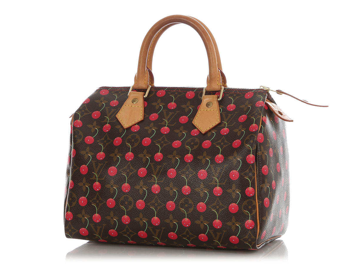 Louis Vuitton Monogram Cerises Speedy 25