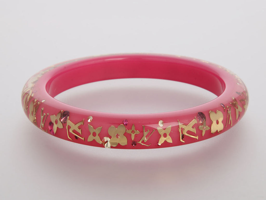 Louis Vuitton Pink Inclusion Bracelet