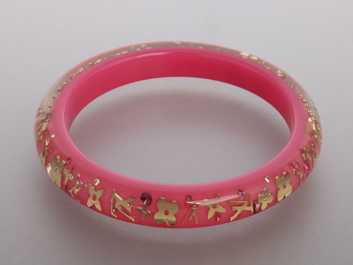 Louis Vuitton Pink Inclusion Bracelet