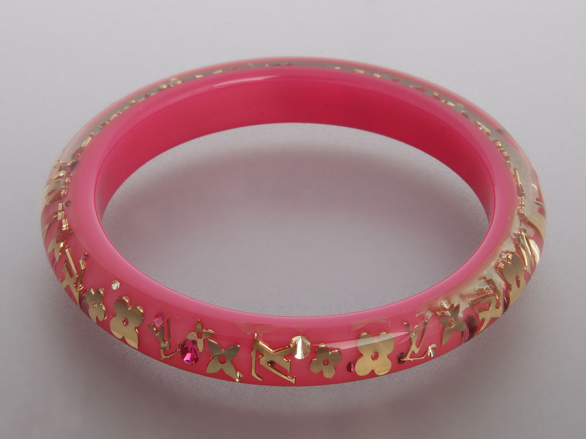 Louis Vuitton Pink Inclusion Bracelet