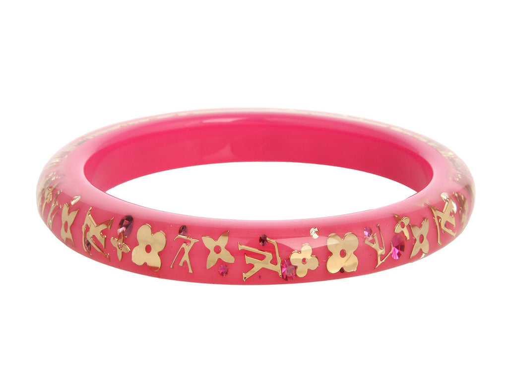 Louis Vuitton Pink Inclusion Bracelet