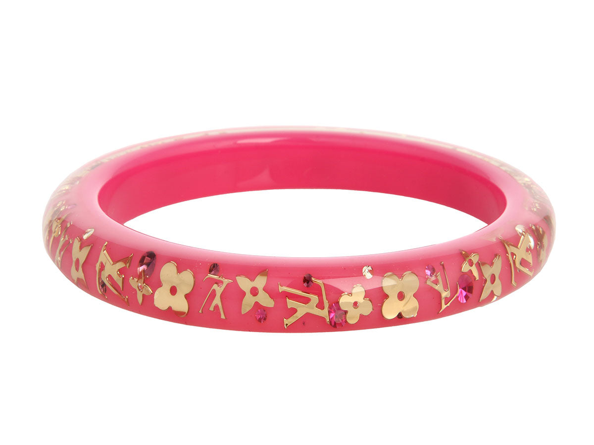 Louis Vuitton Pink Inclusion Bracelet