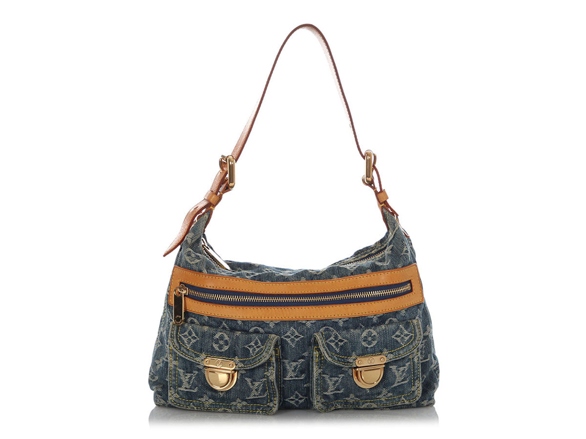 Louis Vuitton Denim Monogram Baggy PM