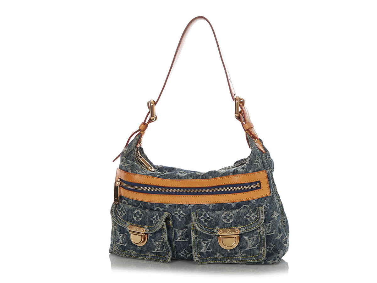 Louis Vuitton Denim Monogram Baggy PM