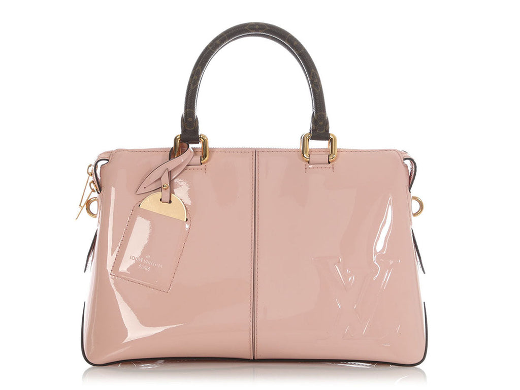 Louis Vuitton Pink Vernis Lisse Miroir Tote