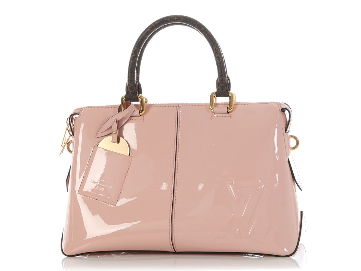 Louis Vuitton Pink Vernis Lisse Miroir Tote