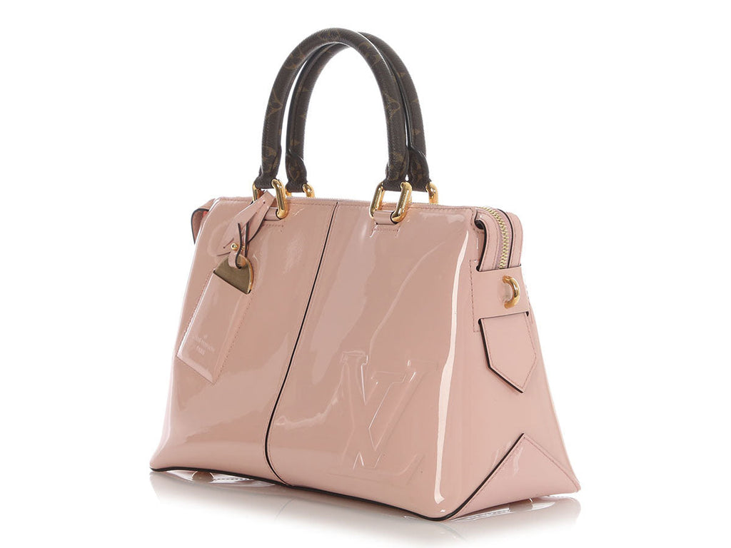 Louis Vuitton Pink Vernis Lisse Miroir Tote