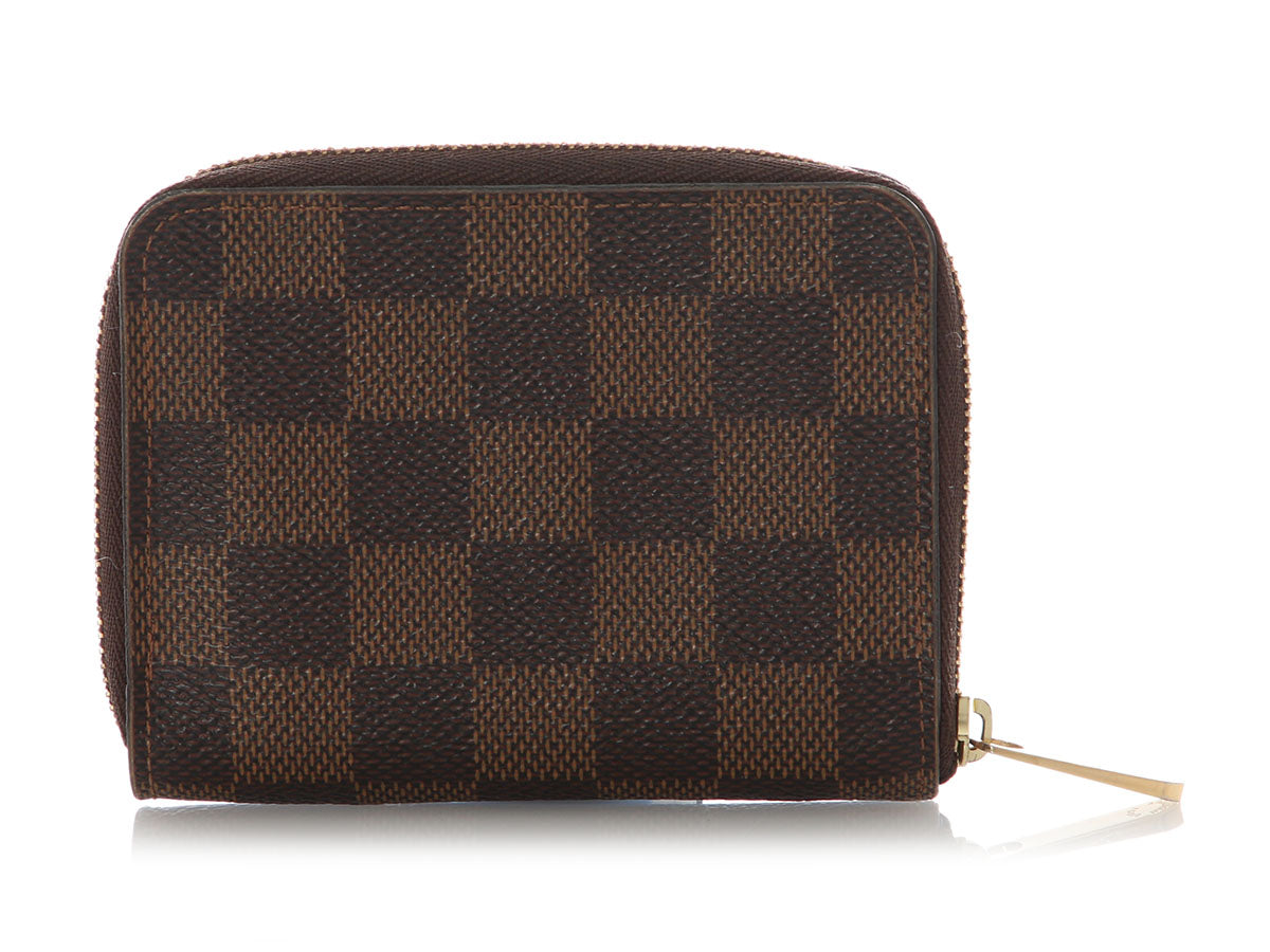 Louis Vuitton 2019 Damier Ebène Christmas Animation Zippy Coin Purse