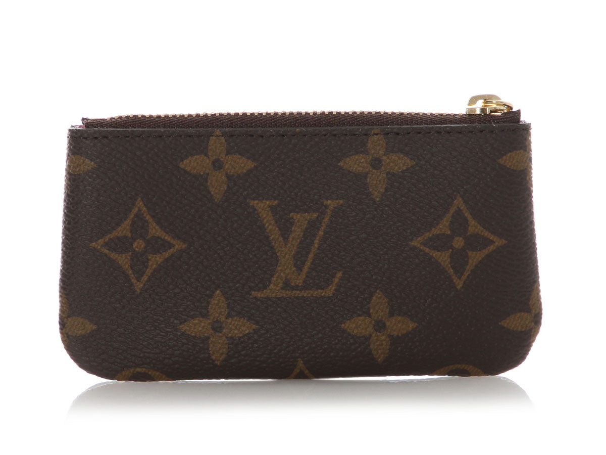 Louis Vuitton 2022 Monogram Christmas Animation Paris Key Pouch